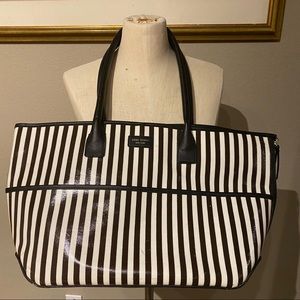Henri Bendel Striped Large Tote Bag